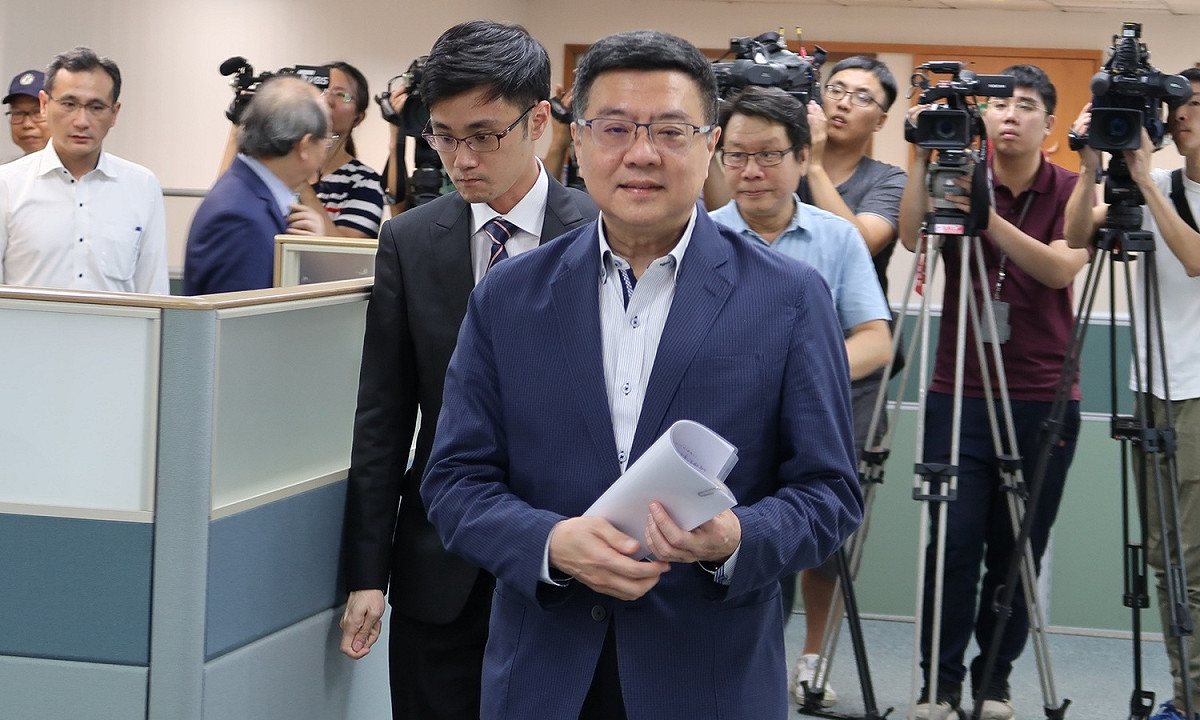 民進黨主席卓榮泰。 圖：林朝億/攝