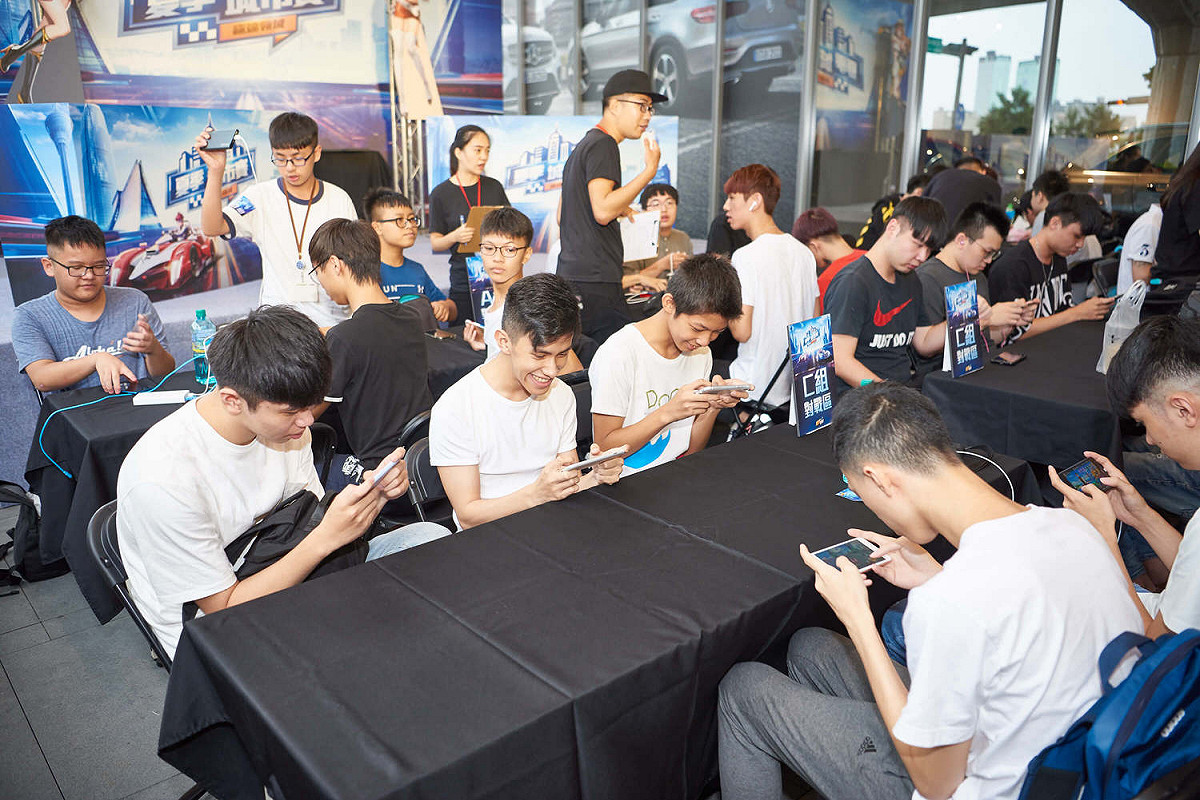 《極速領域》2019 夏季城市賽台中站於上周六（6）於文心秀泰熱血開打 圖：Garena/提供