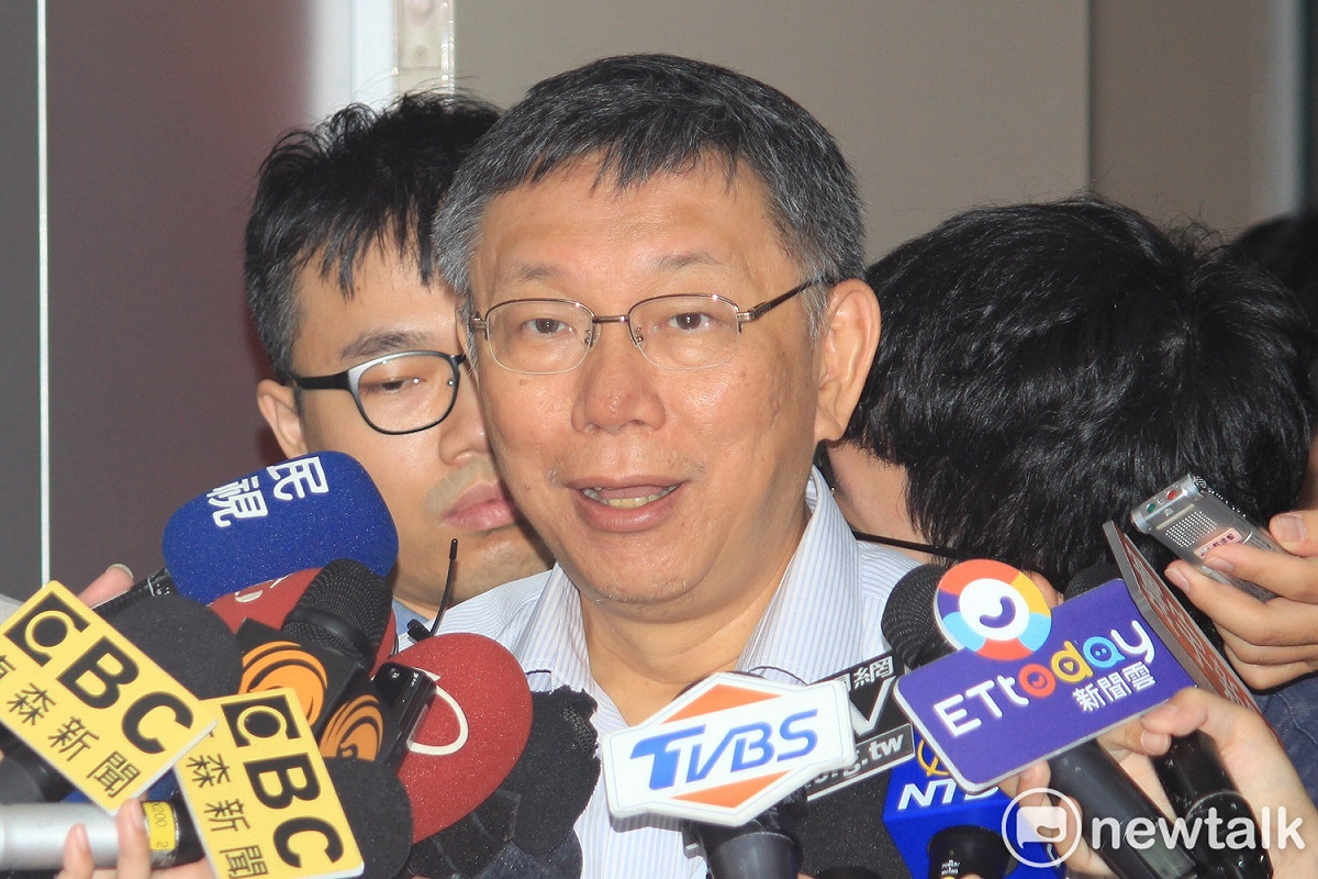台北市長柯文哲在臉書表示重大宣布，吸引許多網友討論。 圖：周煊惠 ／攝