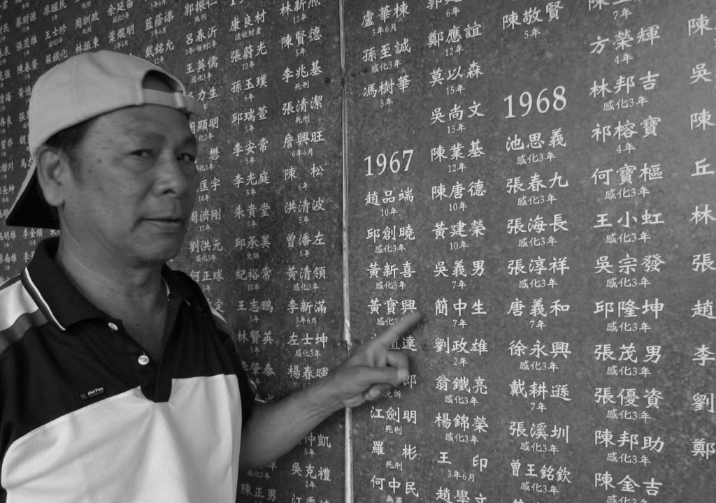 簡中生在當年白色恐怖歷經滄桑留下的印記。 圖／六都春秋提供
