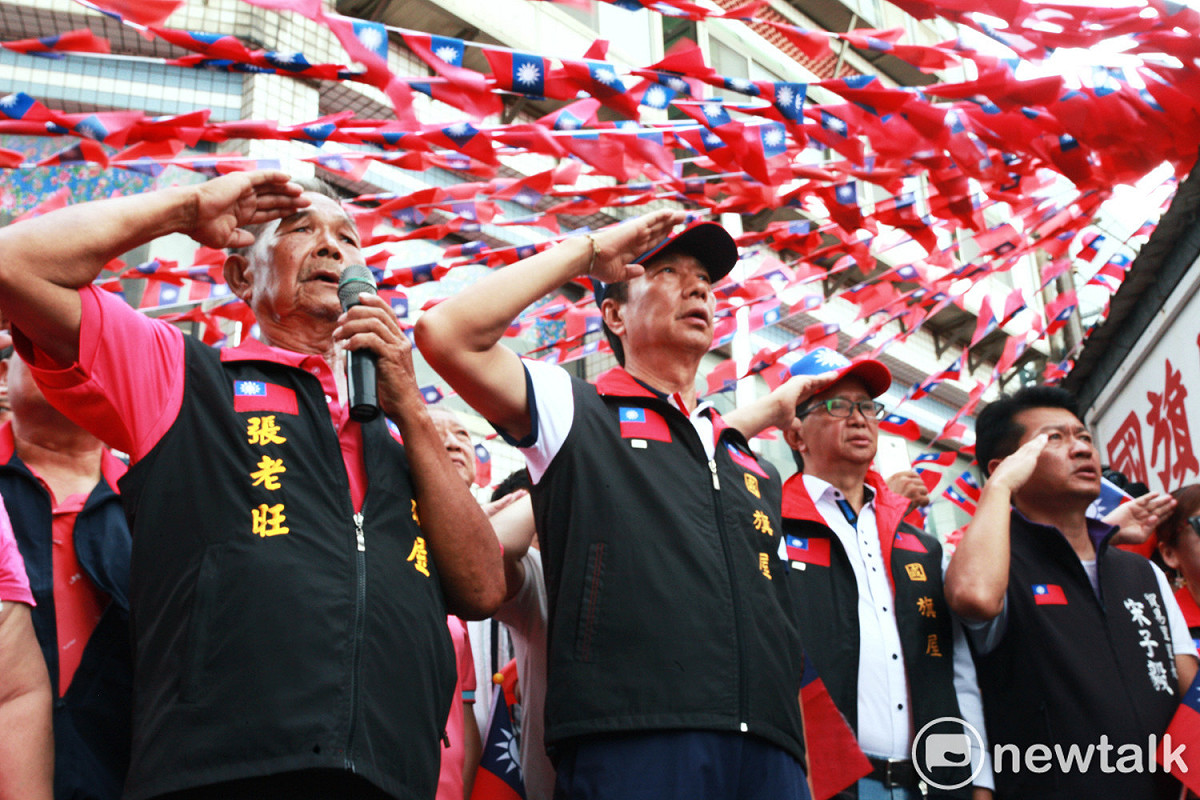 郭台銘呼籲國民黨中常委應考慮世代交替，讓國民黨年輕化，否則「國民黨會離年輕人越來越遠」。 圖：林昀真／攝