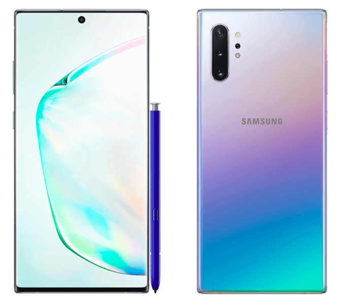 國外科技網站《MySmartPrice》日前宣稱，拿到Galaxy Note 10的官方渲染圖。 圖：擷取自MySmartPrice