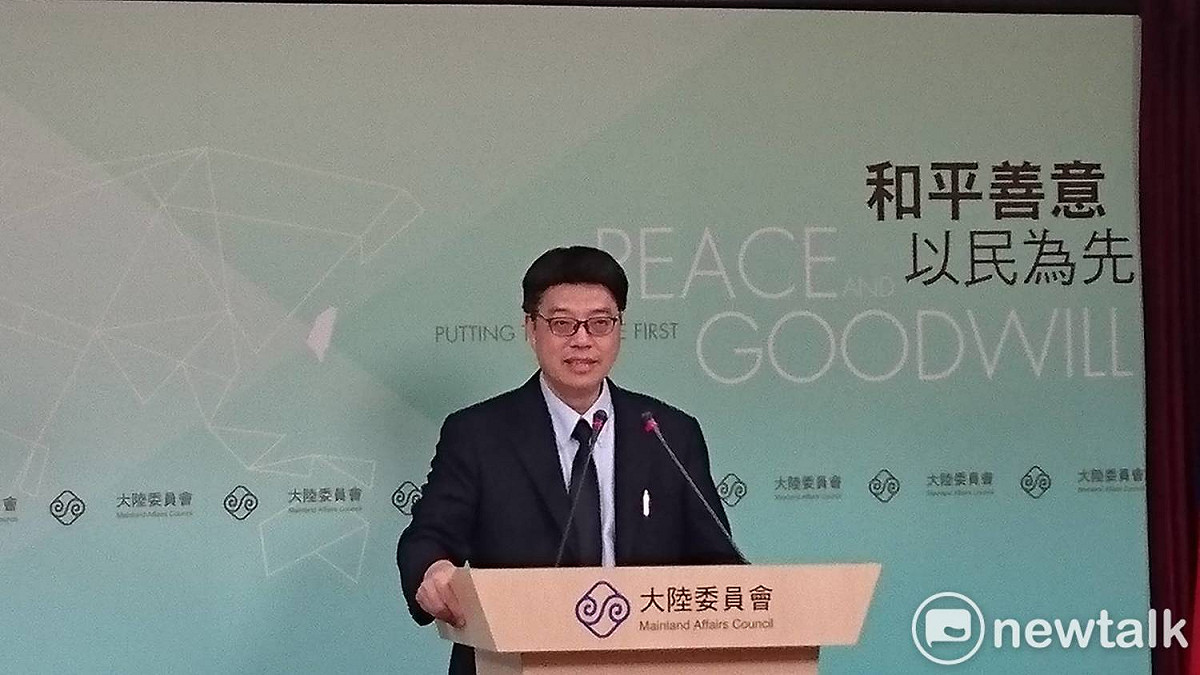 陸委會副主委兼發言人邱垂正。 圖：謝莉慧/攝