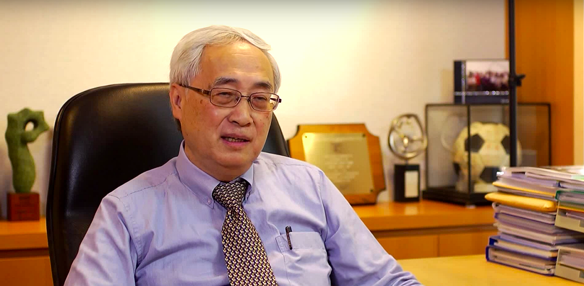 台灣半導體重要推手，旺宏與合勤董事長胡定華今（11）日辭世，享壽76歲。 圖：擷取自 焦點．臺灣大學 EDU 頻道／YouTube