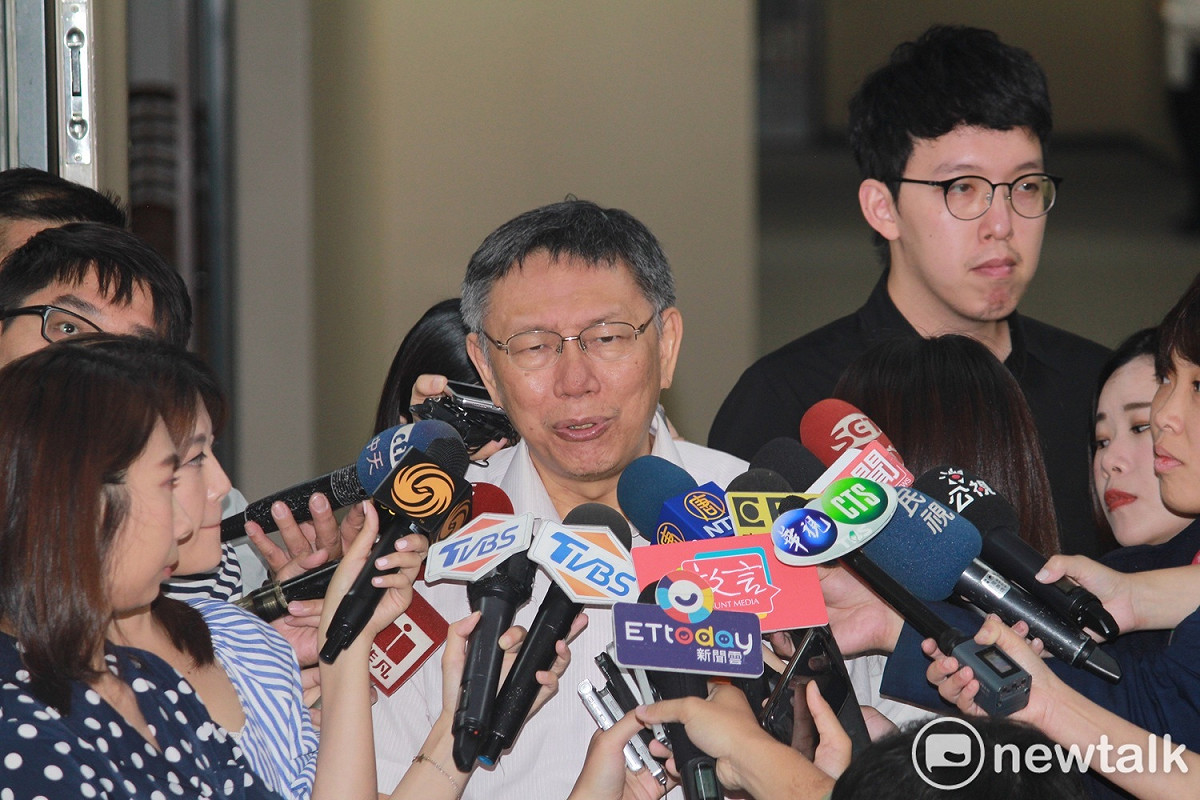 台北市長柯文哲。 圖：新頭殼資料照