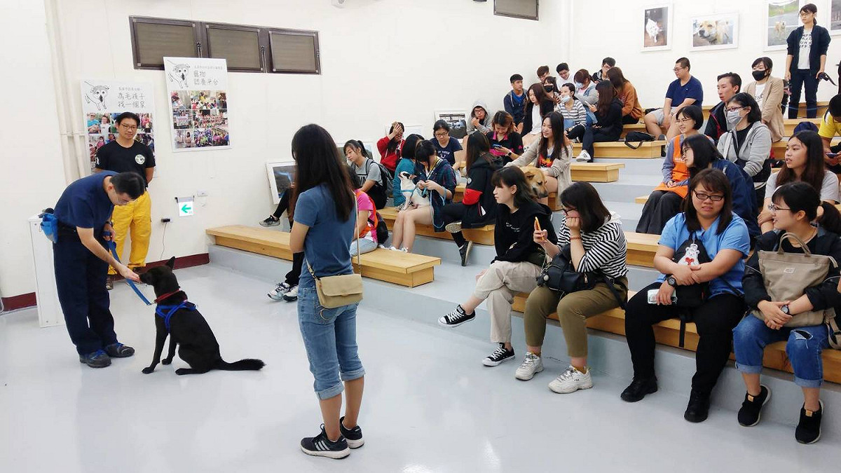 動保處近年持續推廣生命教育課程，期望落實動物保護觀念。 圖/高雄市動物保護處提供