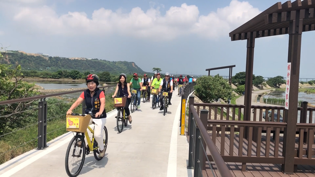 台中新單車路線甲后主線、忘憂谷支線和六分路支線落成，將沿途景點串連在一起。 圖：台中觀傳局／提供