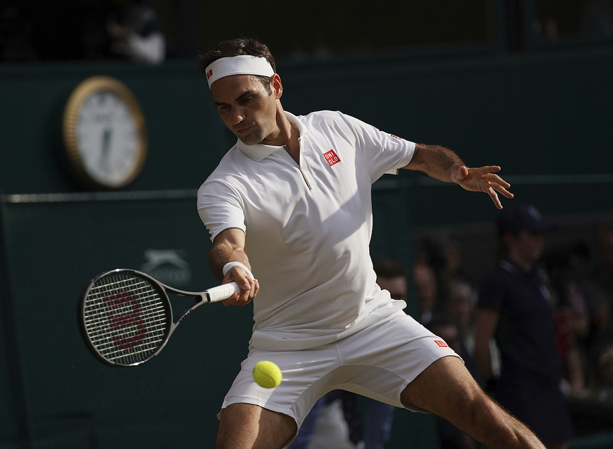 Roger Federer。 圖／美聯社／達志影像