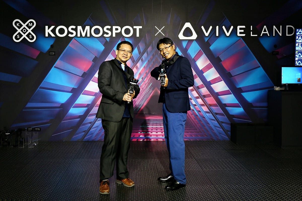 HTC（宏達電）今（15）日宣布與高雄市政府攜手打造之『KOSMOSPOT X VIVELAND』正式重新開幕營運 圖：HTC/提供