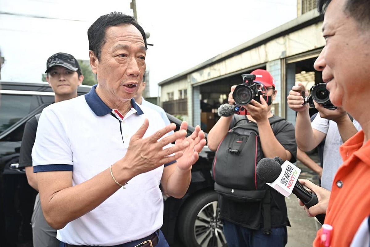 國民黨黨內初選結果出爐，鴻海創辦人郭台銘以27.5%輸給高雄市市長韓國瑜，影響鴻海早盤股價。 圖：翻攝自郭台銘／Facebook