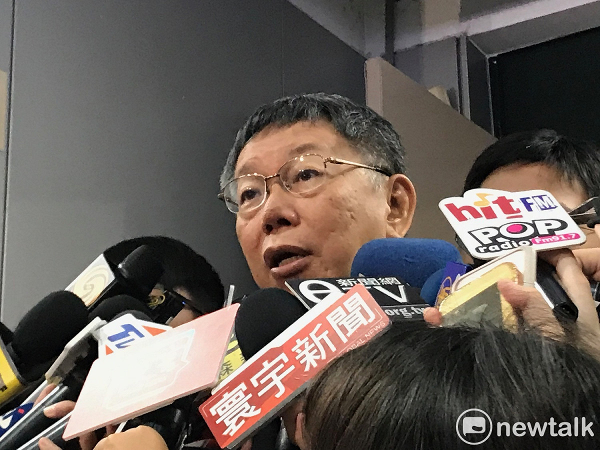 台北市長柯文哲。 圖：周煊惠 ／攝