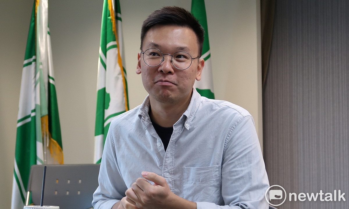 民進黨新任副秘書長林飛帆。 圖：林朝億/攝（資料照片）