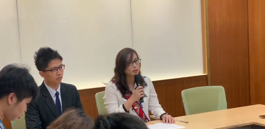 高潞・以用召開記者會。 圖：陳佩君／攝