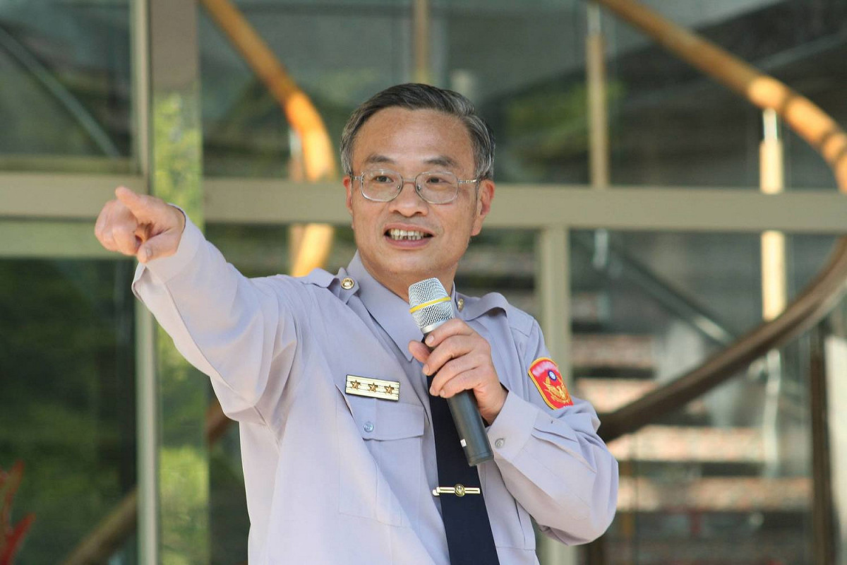 臺南市政府警察局局長黃宗仁將回鍋調任警政署副署長。 圖：擷自「阿仁局長室」臉書粉專