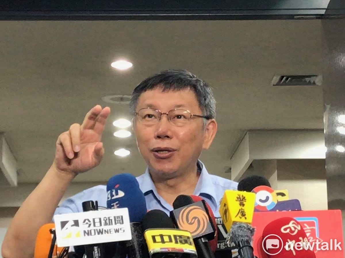 台北市長柯文哲。 圖：周煊惠／攝(資料照片)