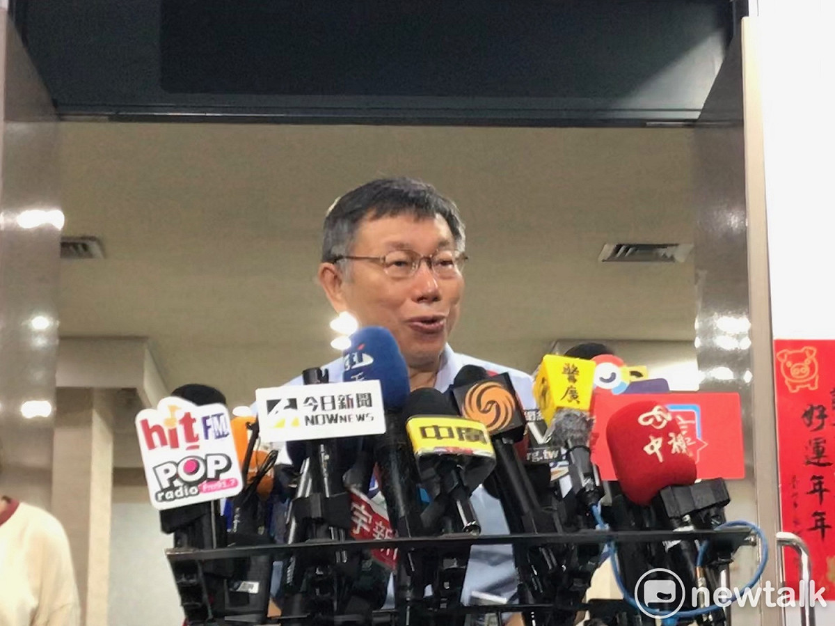 台北市長柯文哲。 圖：周煊惠 / 攝