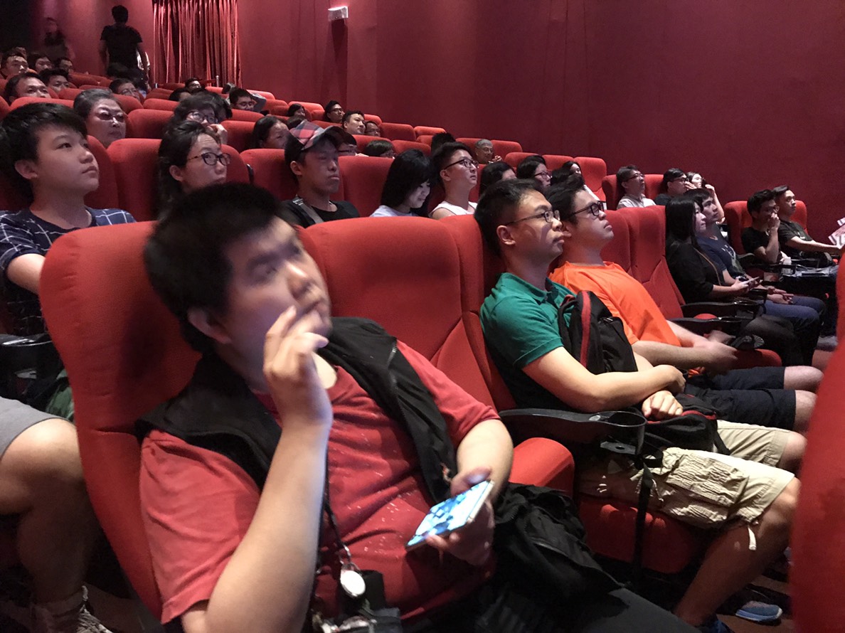 立委黃國昌「台灣的下一步」演講會現場。 圖：朱蒲青/攝