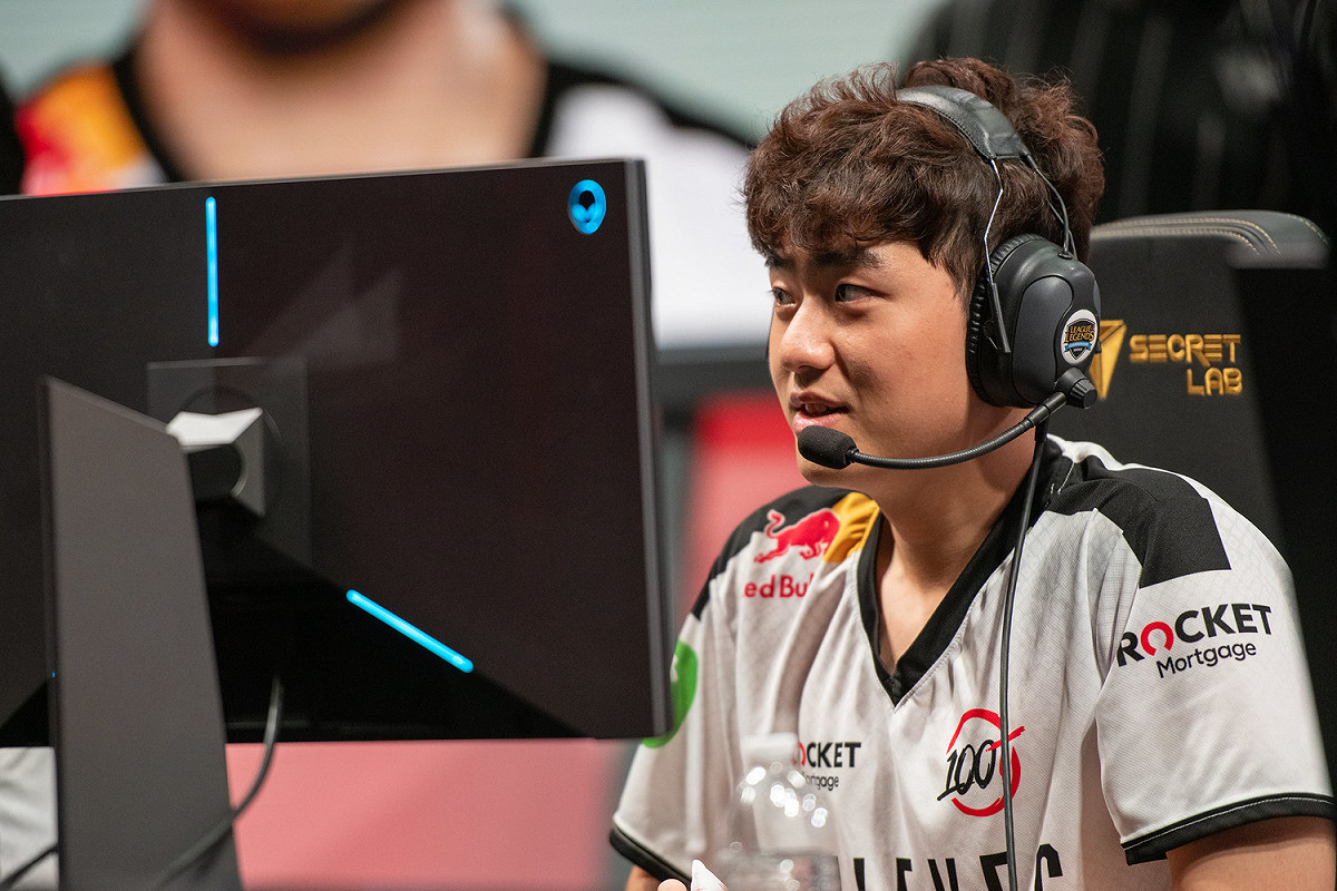 《英雄聯盟》北美勁旅100T的AD選手Bang 圖：翻攝自 LoL Esports Photo Flickr