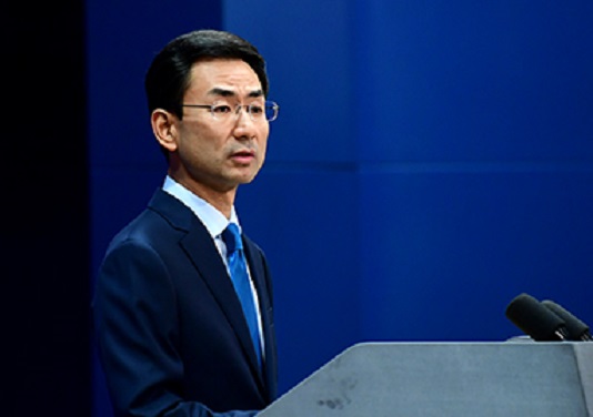 中國外交部發言人耿爽。 圖：翻攝自中國外交部官網