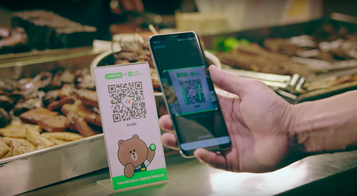 台灣支付生態最後一哩路，不同支付業者如何統一QR Code掃描規格？ 圖：翻攝自Line／YouTube