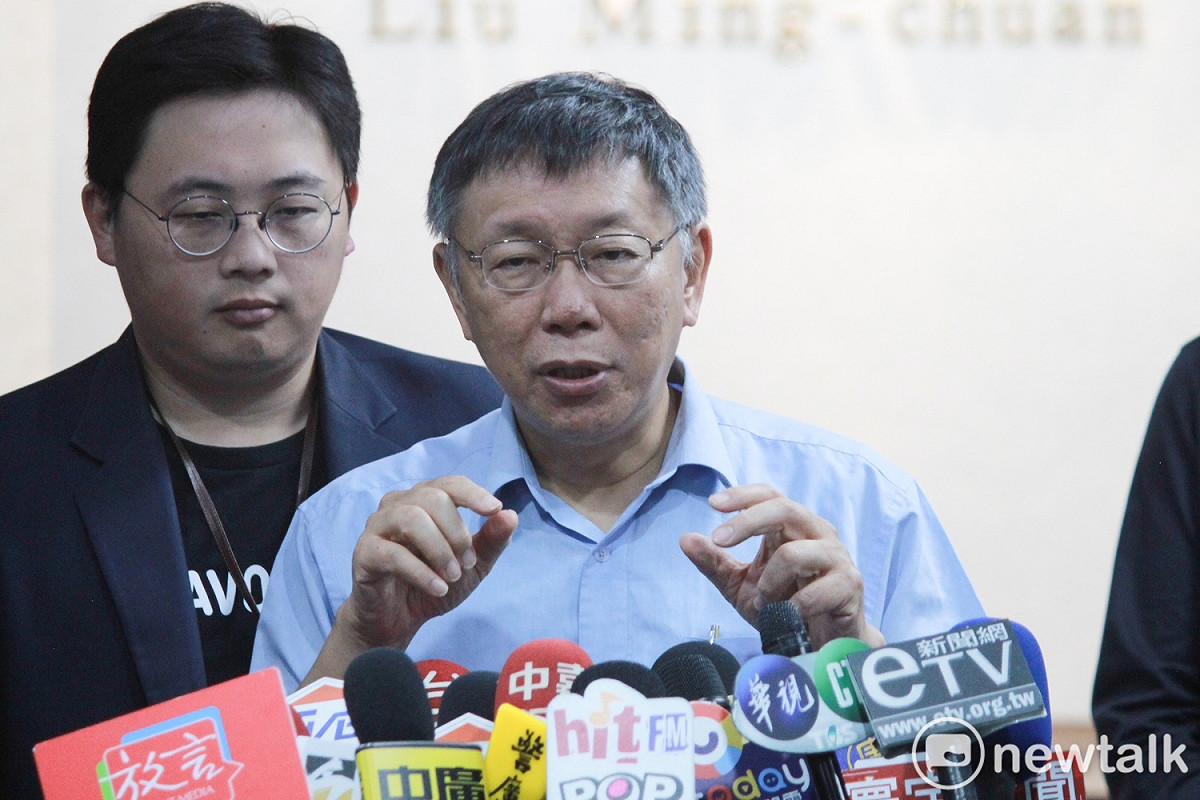 台北市長柯文哲。 圖：周煊惠 ／攝