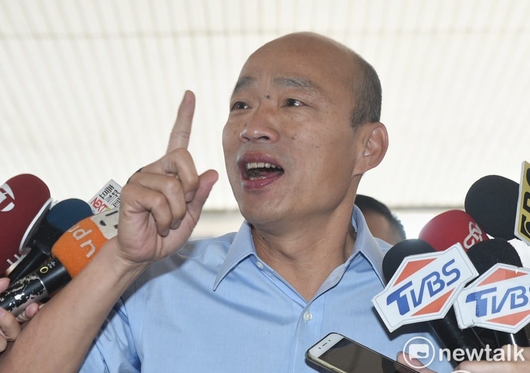 高雄市長韓國瑜。 圖：張良一/攝（資料照片）