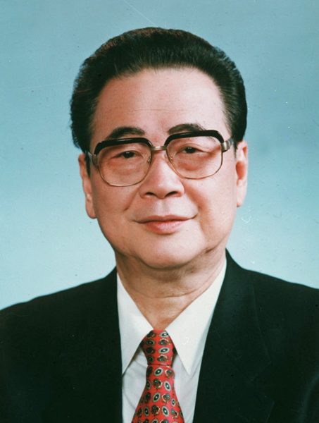 中國大陸國務院前總理李鵬。 圖：翻攝自新華社