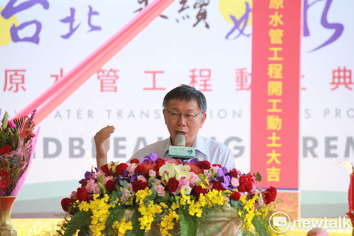 台北市長柯文哲。 圖：周煊惠 ／攝