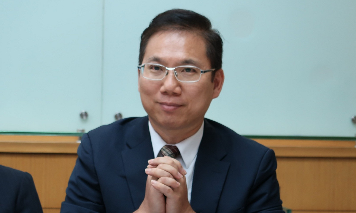 統一教台灣總會副協會長閔代璽 圖：林朝億/攝