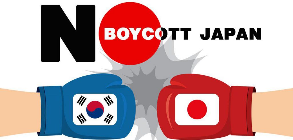根據韓國Realmeter民調顯示，有超過6成民眾筫成抵制日貨，反日情緒高漲。 圖：翻攝自韓國Realmeter