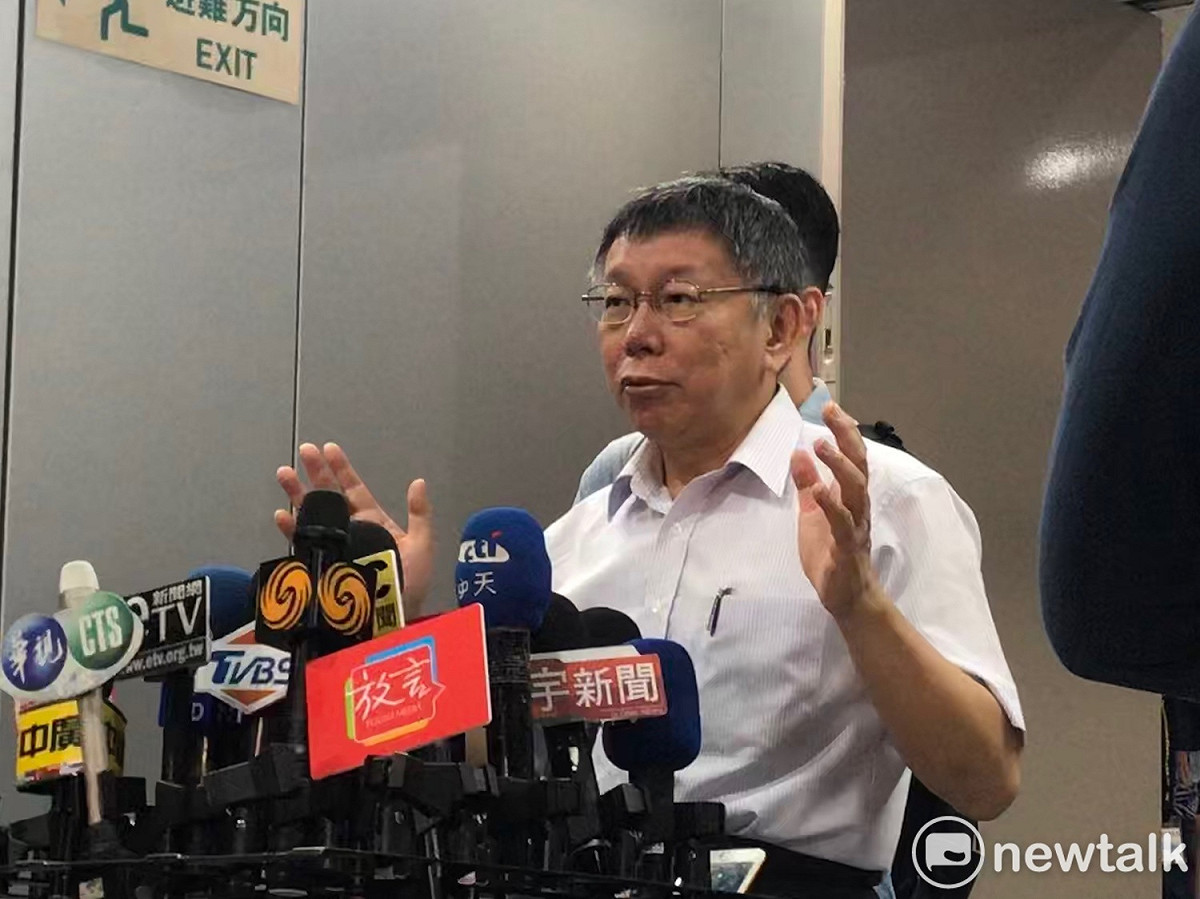 台北市長柯文哲。 圖：周煊惠 ／攝