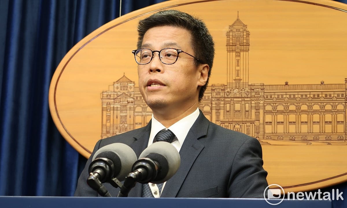總統府發言人黃重諺。 圖：林朝億/攝(資料照片)