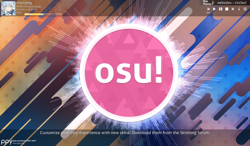 節奏遊戲「osu!」又有新世界紀錄出現。 圖：翻攝自官網
