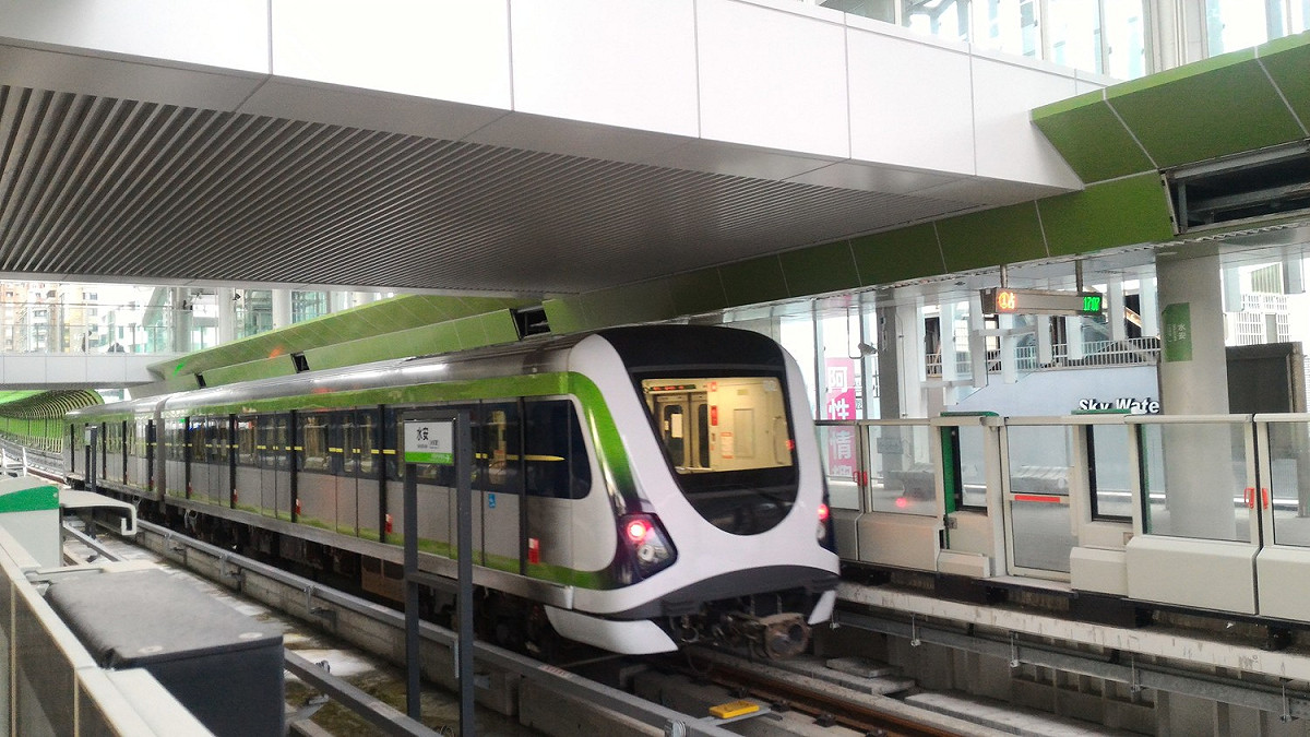 台中捷運採綠線採無人自動駕駛系統，連續7天不間斷試車過程中，不能有2件超過5分鐘誤點、手動駕駛情形。 圖：台中市政府／提供