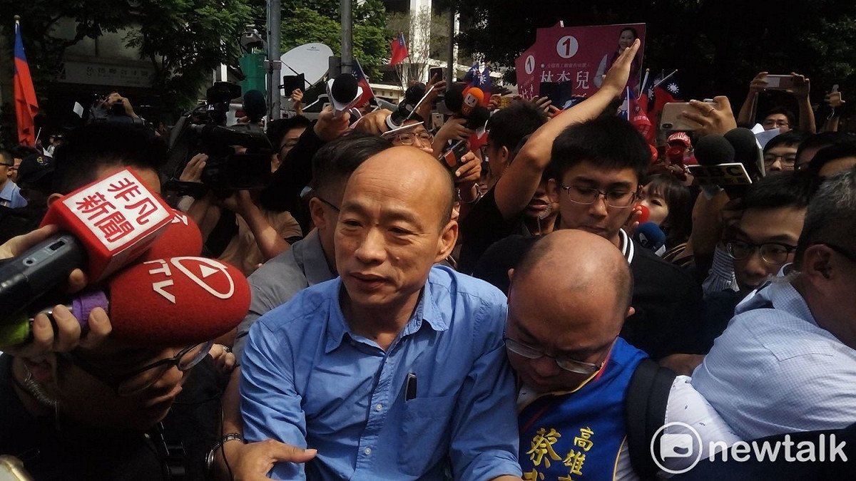 國民黨總統候選人韓國瑜。 圖：黃建豪/攝（資料照片）