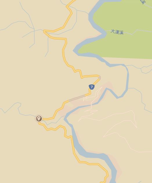 台7線32.5K（復興區榮華橋）今（28）天早上發生大面積坍方。 圖：公路總局提供