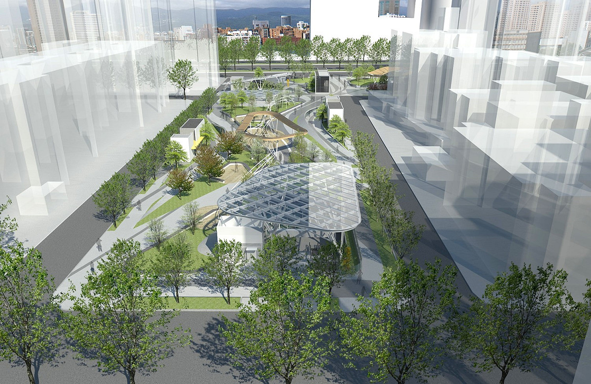 成功市場改建圖。 圖：北市市場處 / 提供