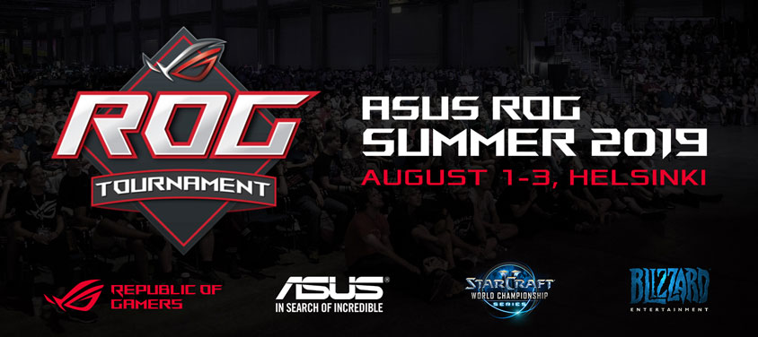 ASUS ROG《星海爭霸II》夏季賽明天即將開打。 圖：翻攝自官網
