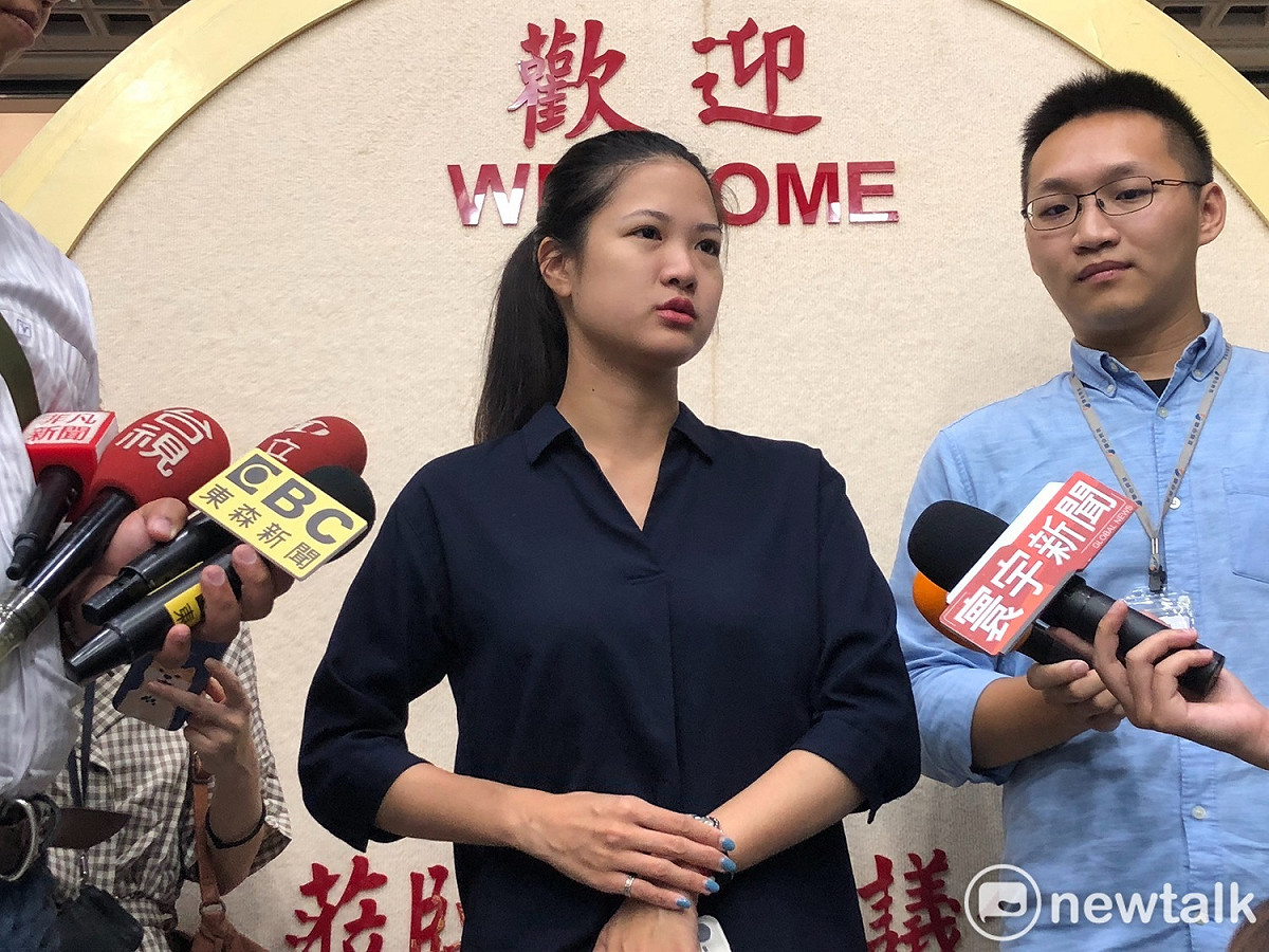 時代力量台北市議員林亮君。 圖：周煊惠 ／攝