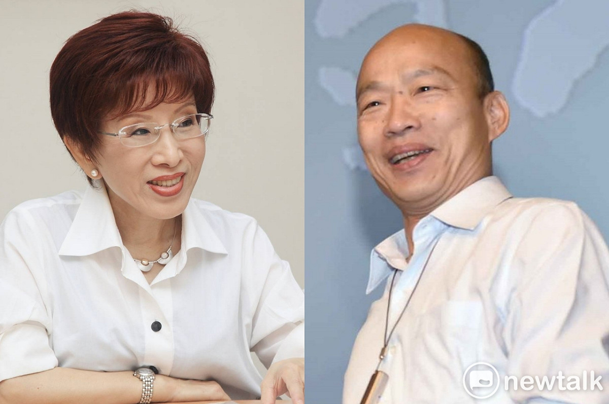 資深媒體人黃創夏今在臉書發文，舉「換柱」諷韓國瑜。 圖：新頭殼合成