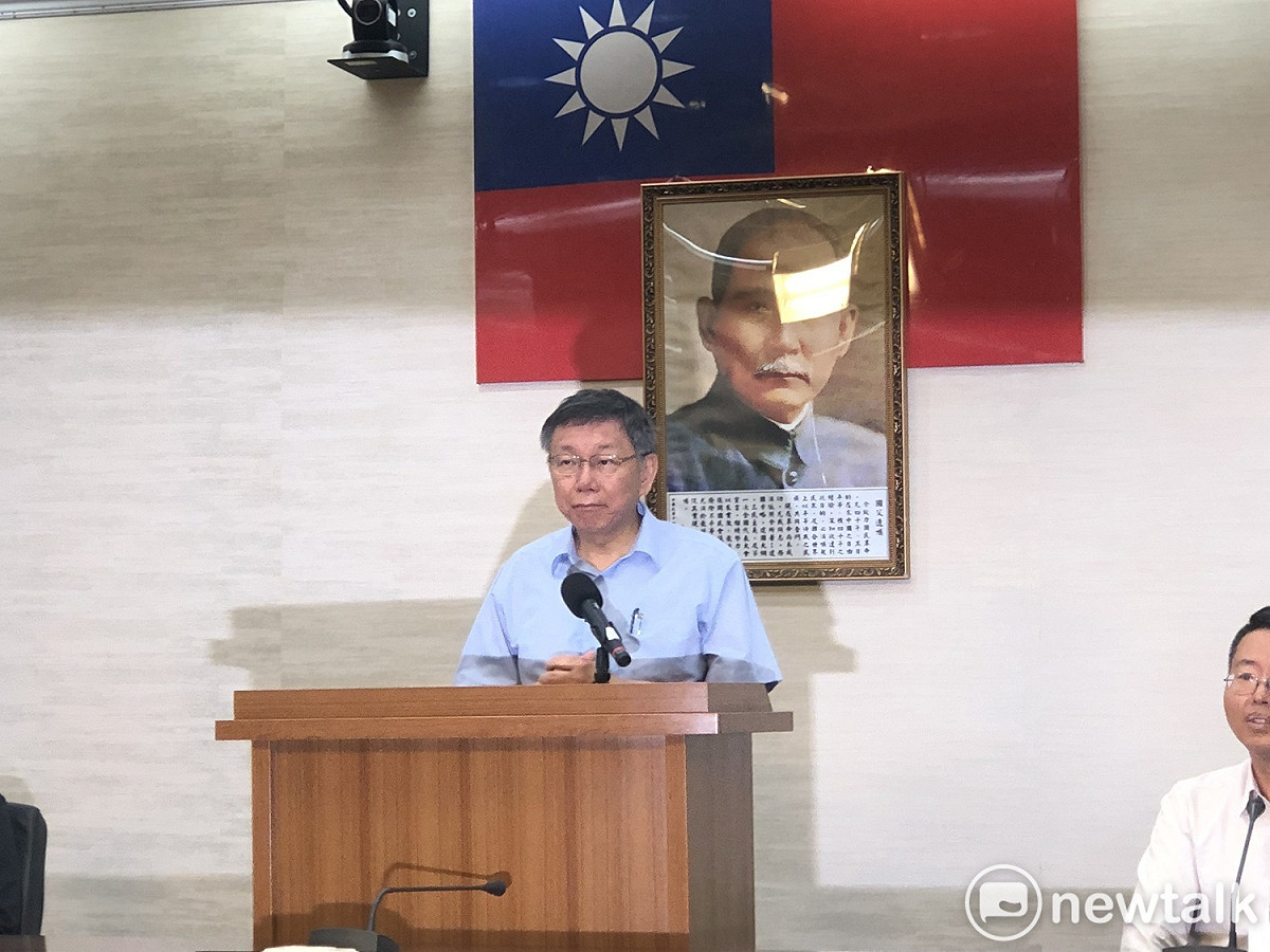 台北市長柯文哲。 圖：周煊惠 ／攝