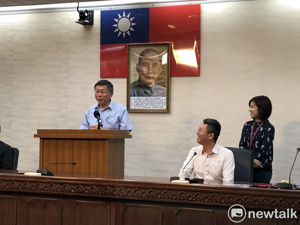 台北市長柯文哲。 圖：周煊惠 ／攝