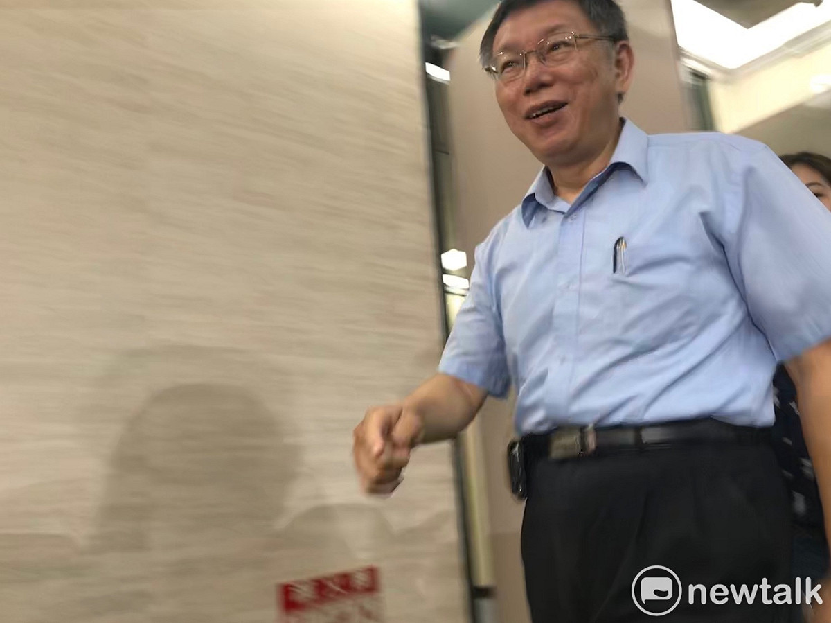 台北市長柯文哲。 圖：周煊惠 ／攝