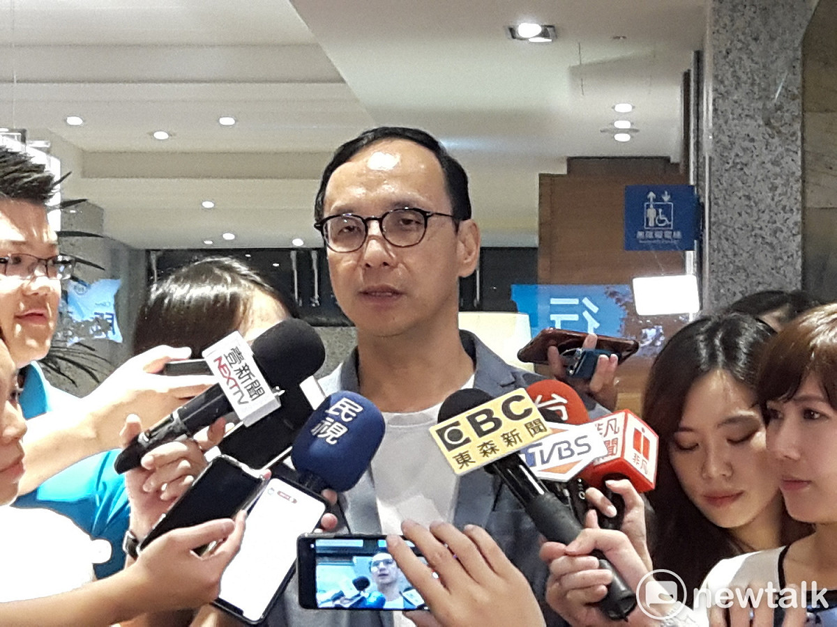 朱立倫認為柯文哲組黨對後續選情可能造成衝擊仍有待觀察，「現在大家用柯市長的聲望直接連結票數，其實是言之過早。」 （資料照片）