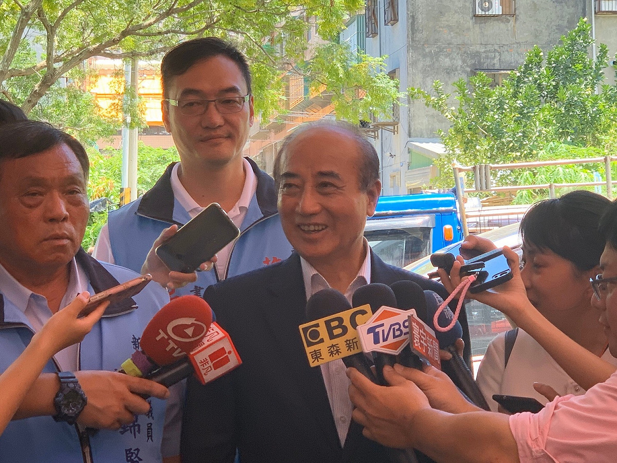 前立法院長王金平回應台北市長柯文哲組黨一事。 圖：王金平辦公室/提供