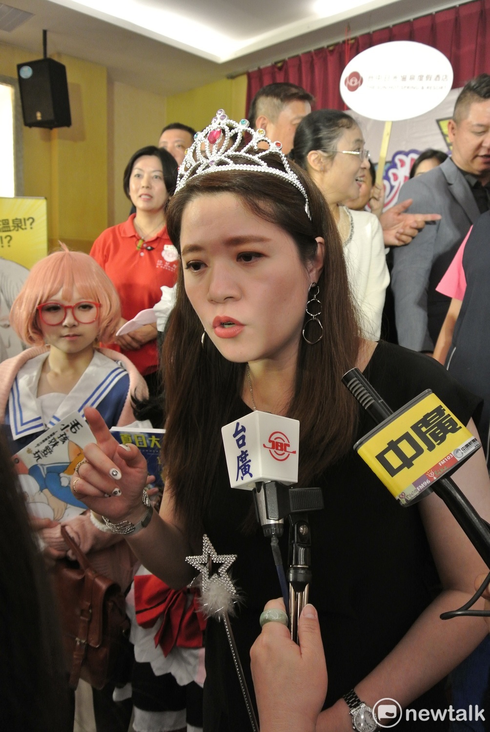 台中市觀旅局長林筱淇說，8月4日要帶台中的旅遊業者到上海舉行推介會，爭取更多團客來台中。 唐復年/攝