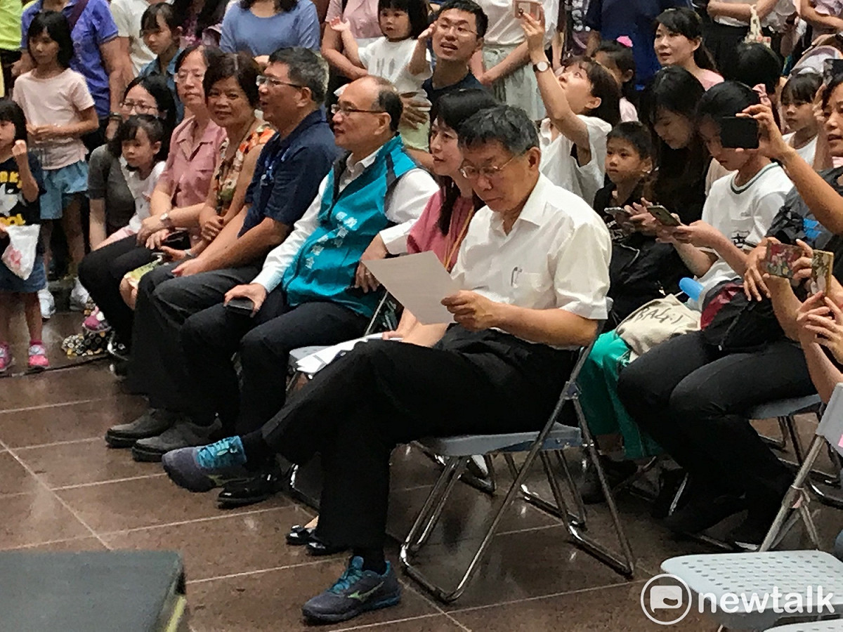 台北市長柯文哲。 圖：周煊惠 ／攝