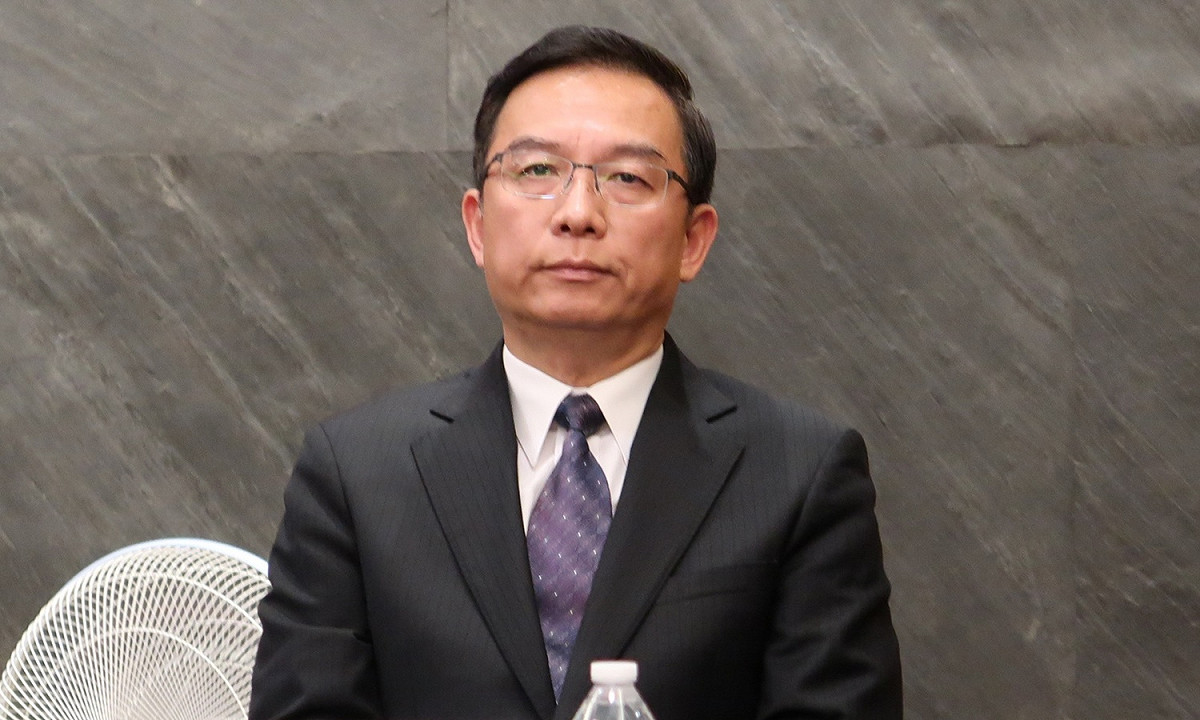 國安局特勤中心副指揮官周廣齊。 圖：林朝億/攝