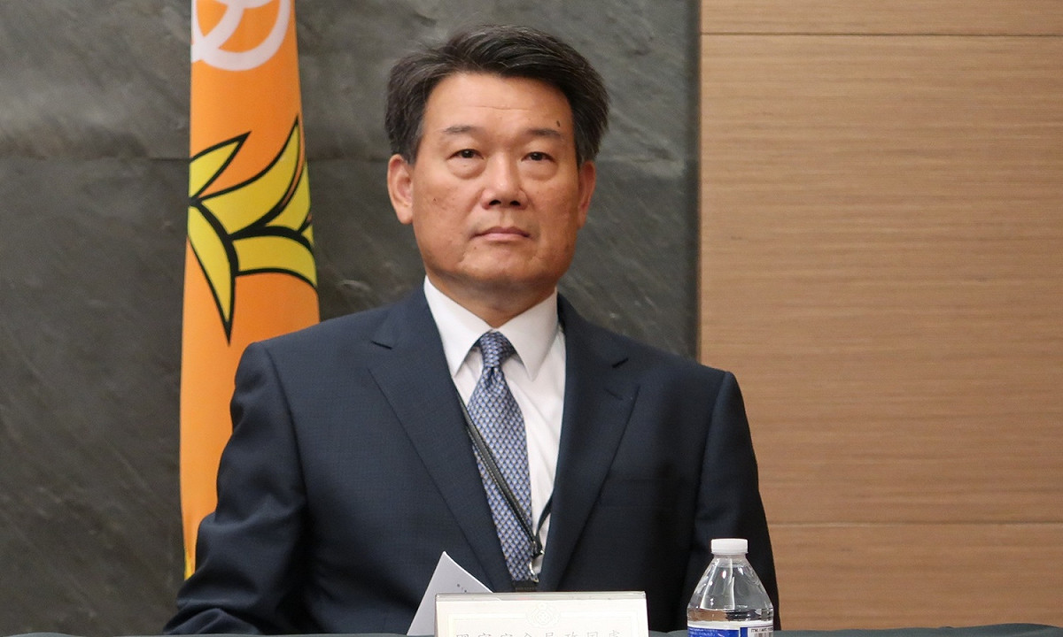 國安局政風處處長劉異海。 圖：林朝億/攝