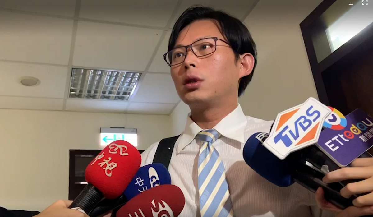 黃國昌表示，他沒有與柯文哲接觸。 圖：陳佩君／攝